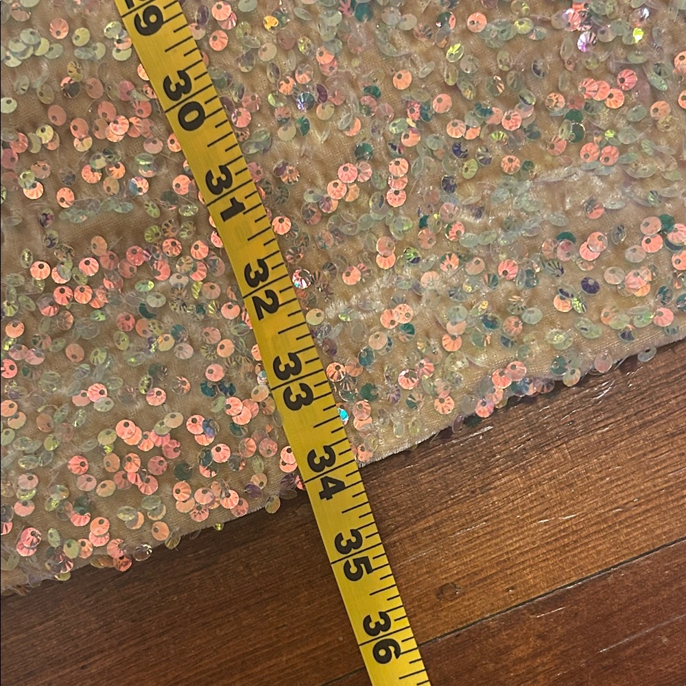ASTR the Label Galaxy Gold Sequined Mini Dress - Large, NWOT - Picture 13 of 13